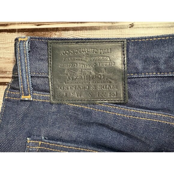 Levi’s Made and Crafted 551 Z jean size 34 x 32 color raw blue Made In Japan - Picture 11 of 14